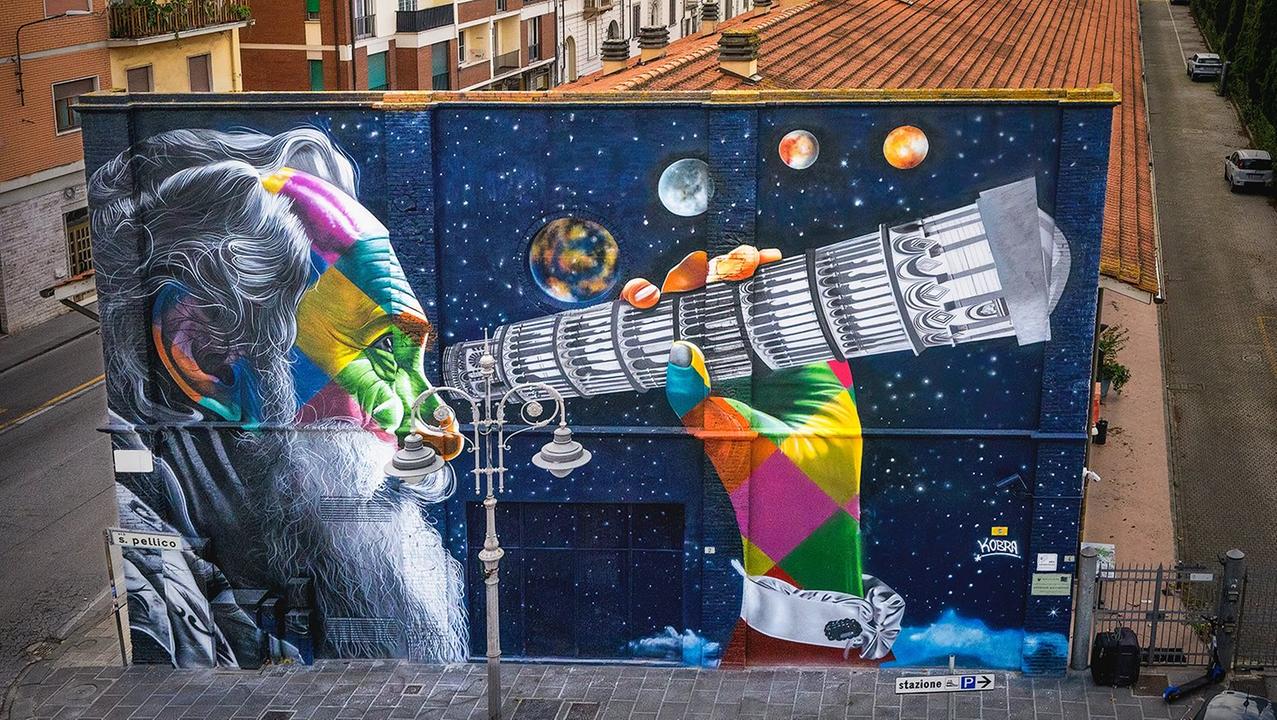 Pisa è la città dei murales: a Porta a Mare esplodono i colori dell’arte di strada<br type="_moz" />