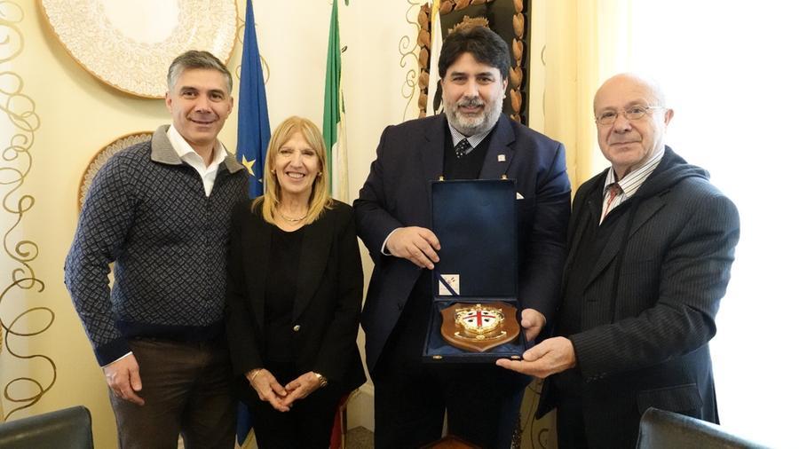 Il presidente della Regione Christian Solinas e l’assessora Ada Lai incontrano il Circolo dei sardi di Biella