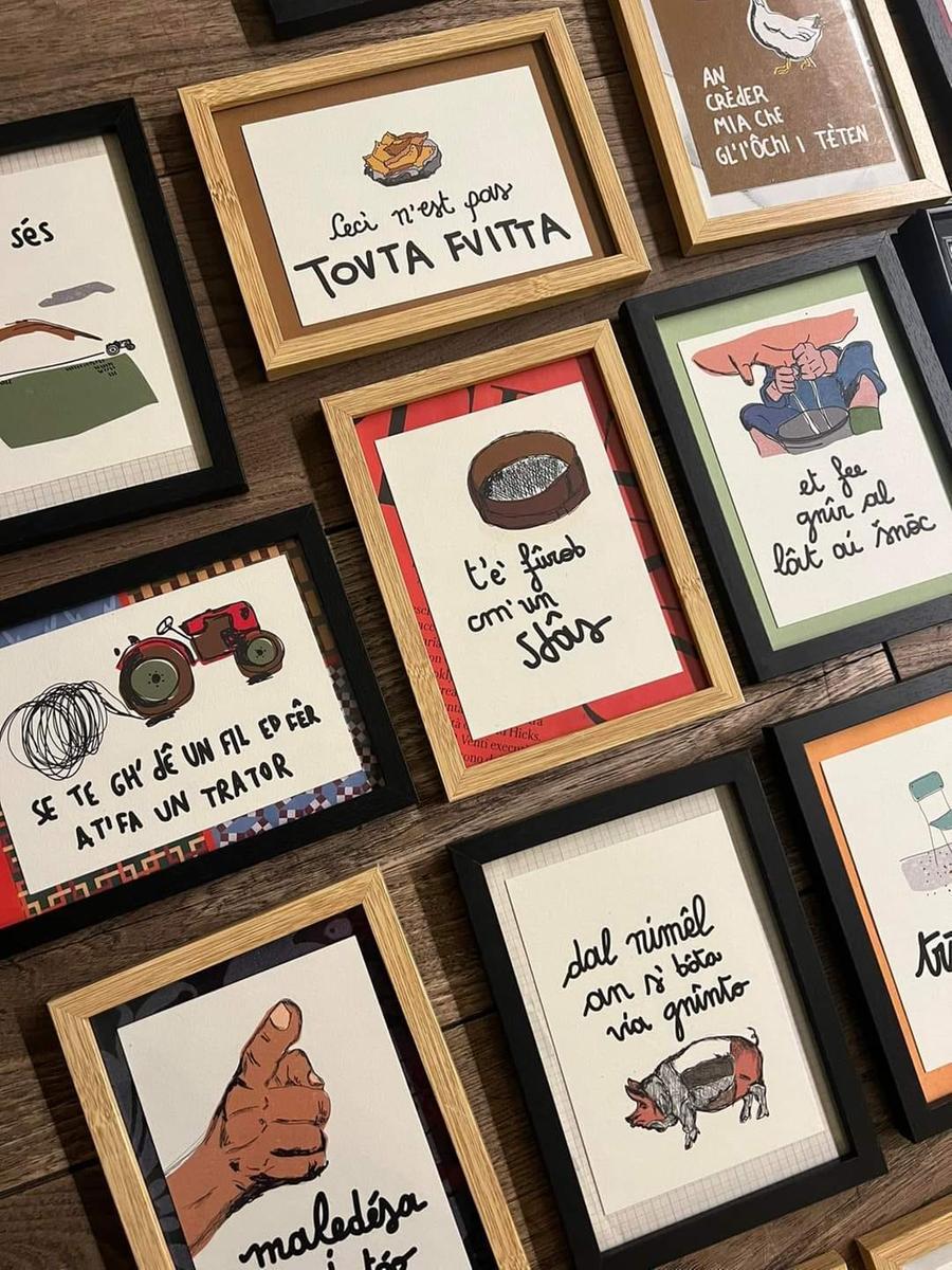 
	Alcune delle loro serigrafie

