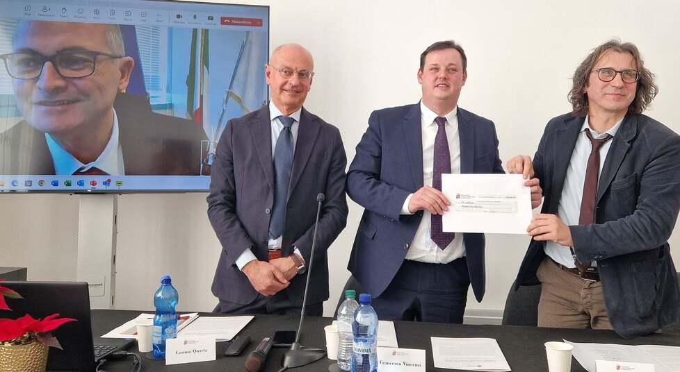 Dalla Fondazione Cassa di Risparmio di Mirandola un milione per realizzare l’Hospice San Martino<br>

