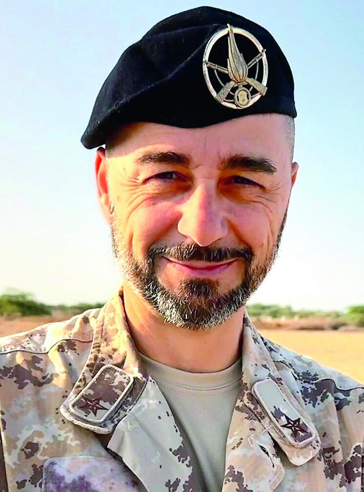 Il militare Tonino Fresu in missione in Gibuti: «Trascorrere le feste senza i miei cari è tutto diverso»