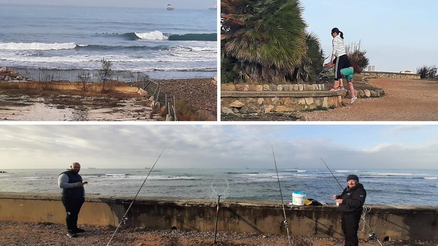 A Livorno la Vigilia di Natale tra surf, pesca e sport sul lungomare
