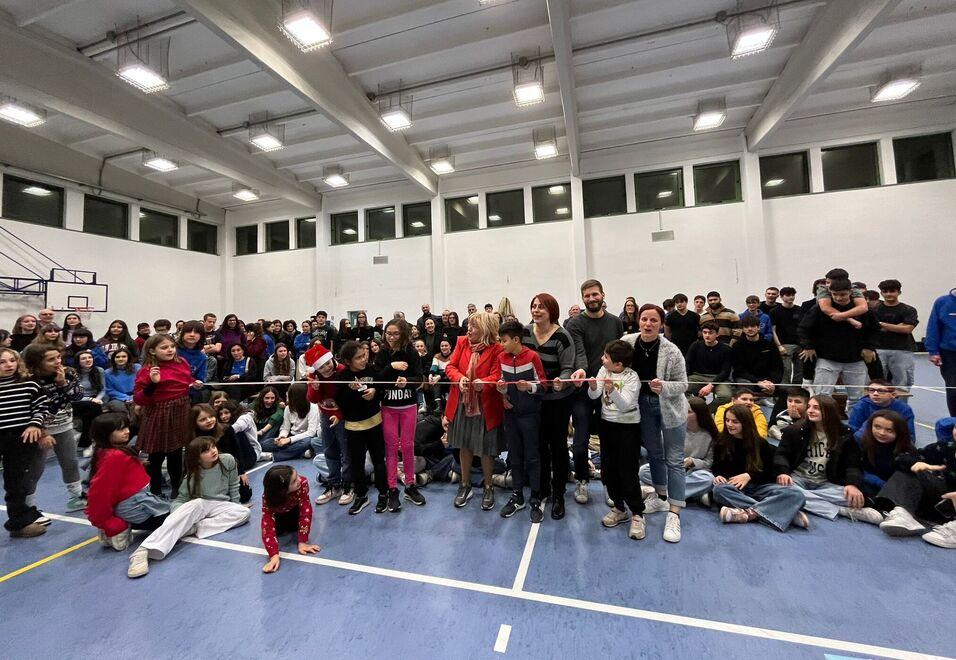 Formigine, inaugurata la palestra alle scuole don Milani: «Ora è più sicura»<br type="_moz" />
