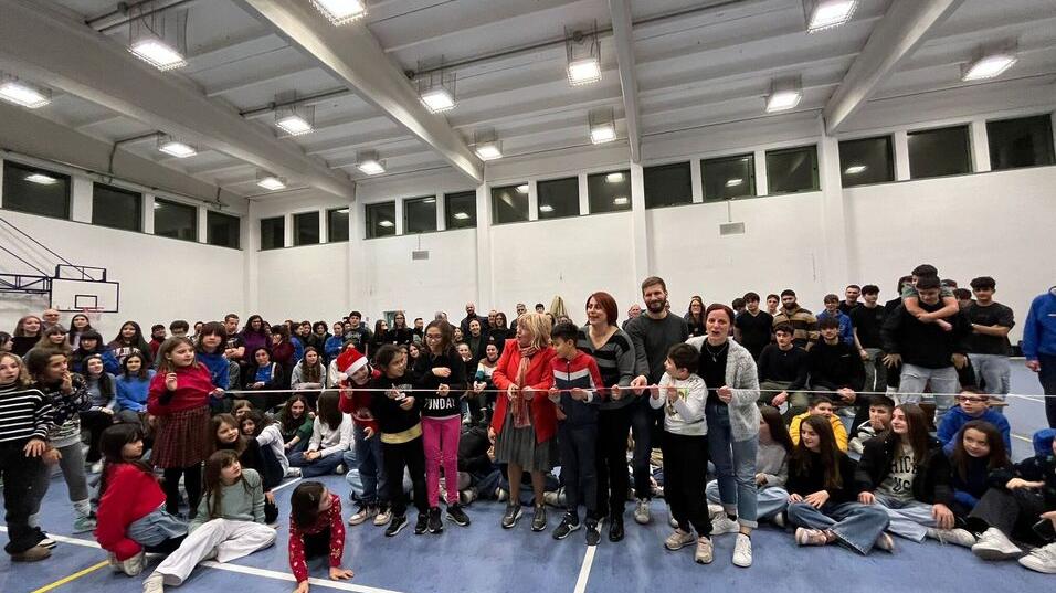 Formigine, inaugurata la palestra alle scuole don Milani: «Ora è più sicura»<br type="_moz" />
