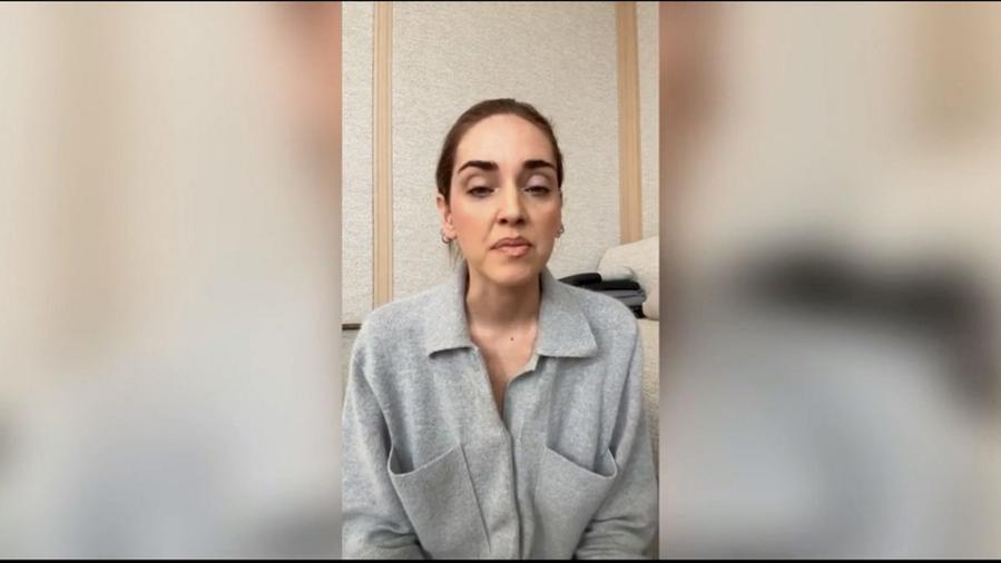 
	Chiara Ferragni nel video dopo il caso Balocco


