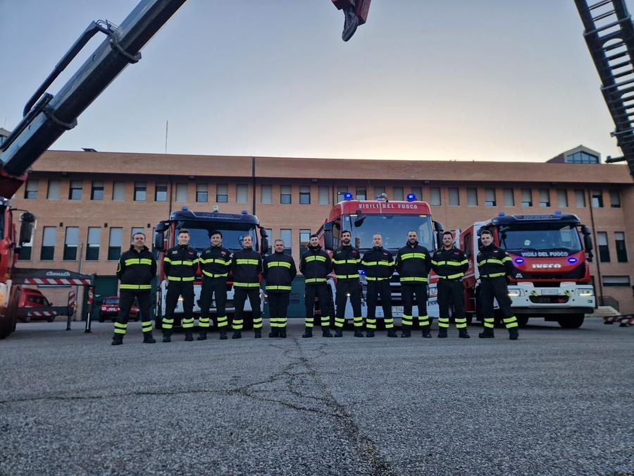 Ferrara, vigili del fuoco al lavoro il giorno di Natale
