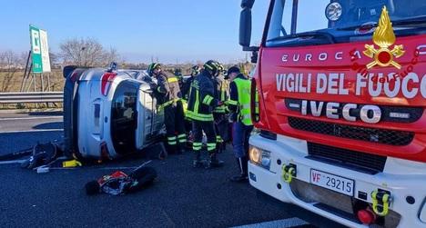 Schianto sull’A1 a Modena: feriti 5 livornesi tra cui tre bambini
