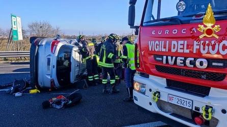 Schianto sull’A1 a Modena: feriti 5 livornesi tra cui tre bambini