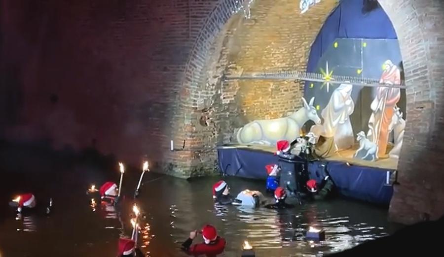 Ferrara, in via Cortevecchia un presepe firmato da Flavia Franceschini