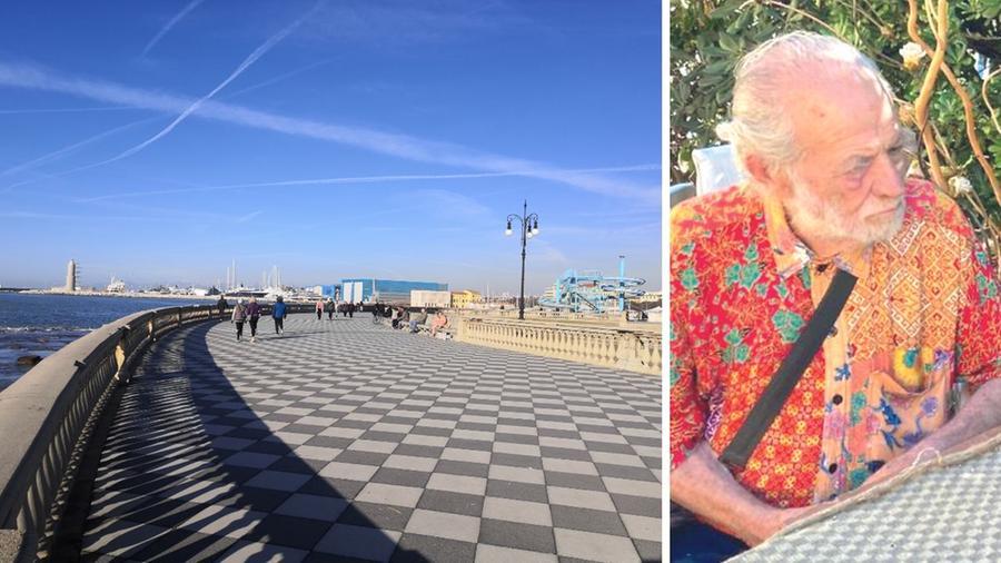 Roberto Balestri e la terrazza Mascagni, uno dei luoghi che amò dipingere