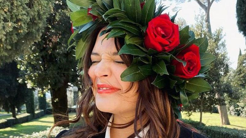 Asia Termpestini il giorno della sua laurea