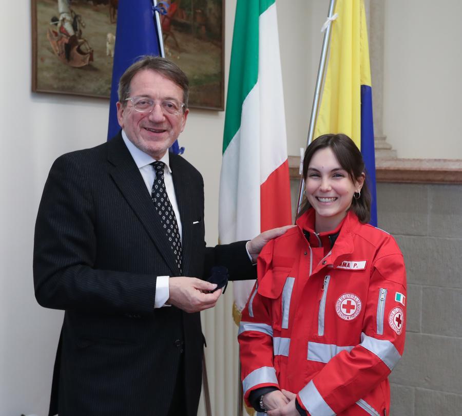 Emma in missione da Modena a Lampedusa: «Mi metto in gioco»