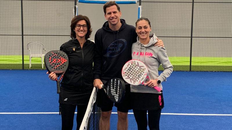 Nella foto Margherita Salvini in campo sulla destra