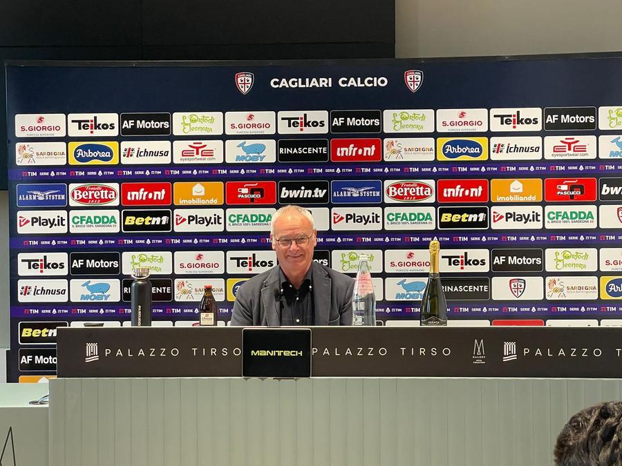 Claudio Ranieri presenta la gara tra il suo Cagliari e  l’Empoli: «Dobbiamo vincere, ma non sarà facile»