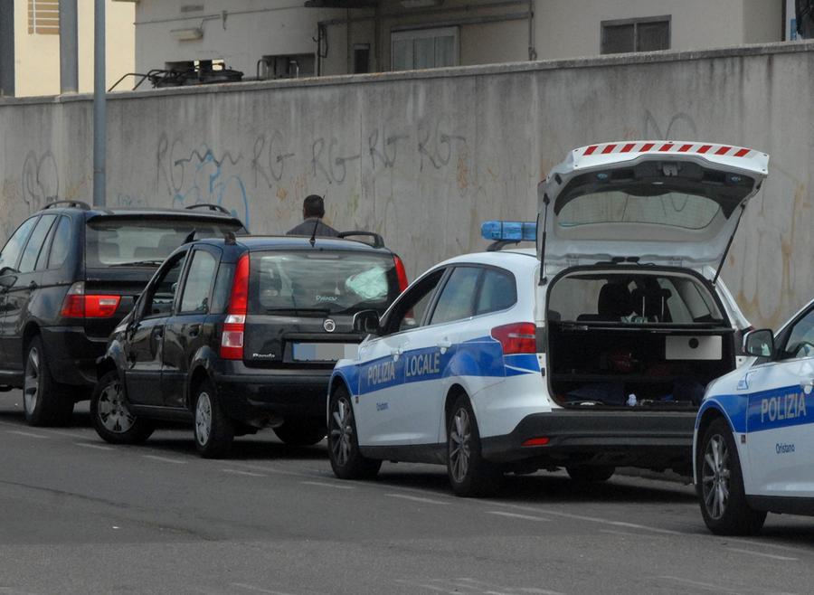 
	Un intervento della polizia locale (archivio)

