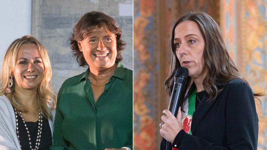 
	Nella foto a sinistra l&rsquo;ex assessora Cecilia Del Re insieme alla vicepresidente della Regione Toscana Stefania Saccardi; a destra l&rsquo;assessora al welfare Sara Funaro

