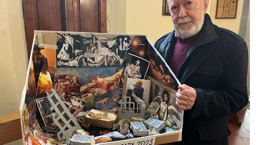 Livorno, lo strazio della guerra e la “Natività a Gaza” di Viviano Domenici
