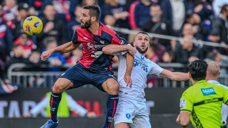 
	Cagliari-Empoli finisce 0-0

