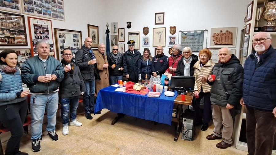 La festa dell'Associazione carabinieri di Pontedera 