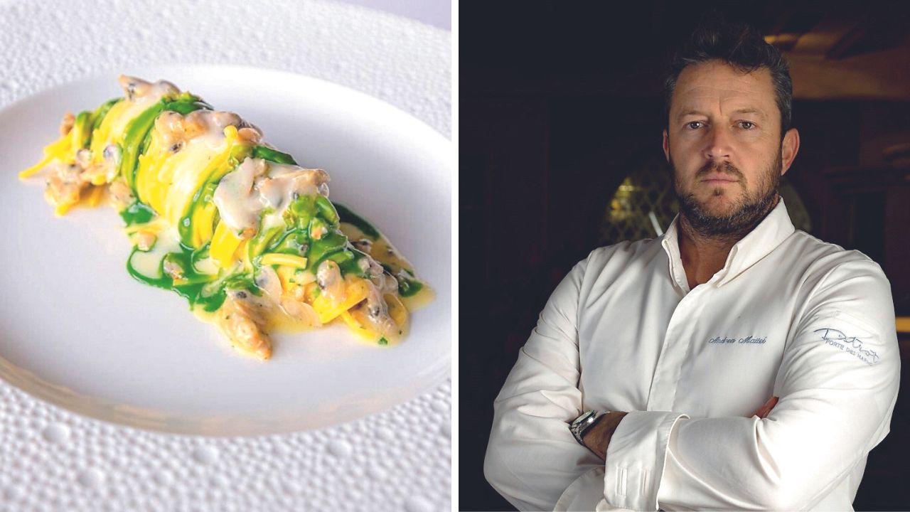Andrea Mattei, lo chef stellato di Forte e il coraggio dei piatti "semplici": «Sogno ancora il ragù da Rina...»<br>
