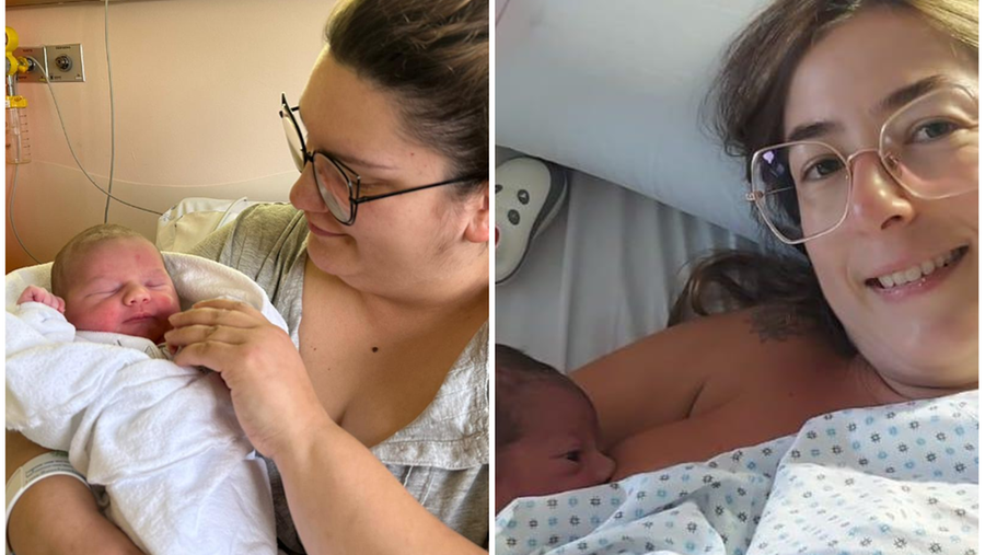 
	A sinistra Edoardo primo nato in Gallura del 2024 e a destra Andrea ultimo nato del 2023 con le mamme

