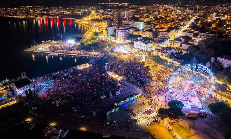 Il concerto di Zucchero e Salmo a Olbia