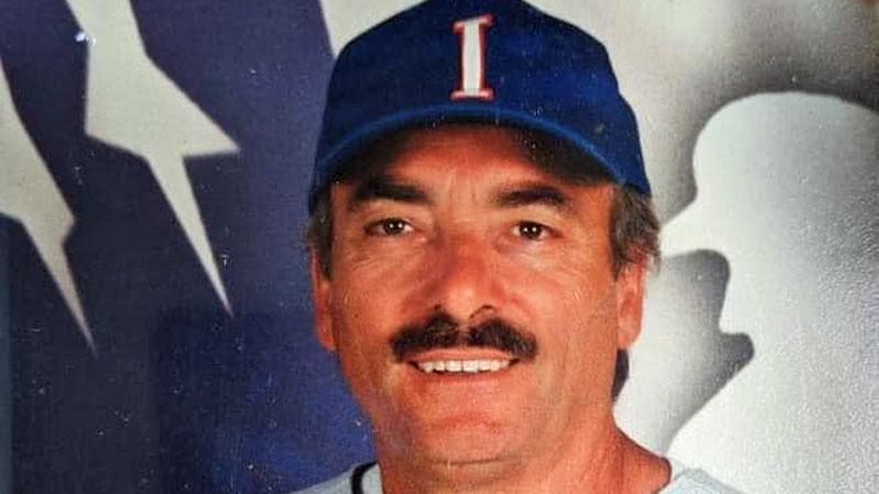 
	Sergio Banchelli in una foto di quando allenava il baseball livornese

