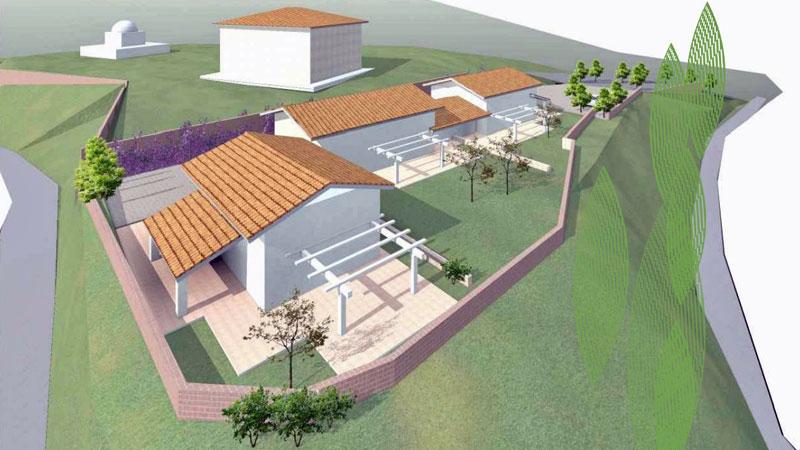 Il rendering del nuovo complesso residenziale