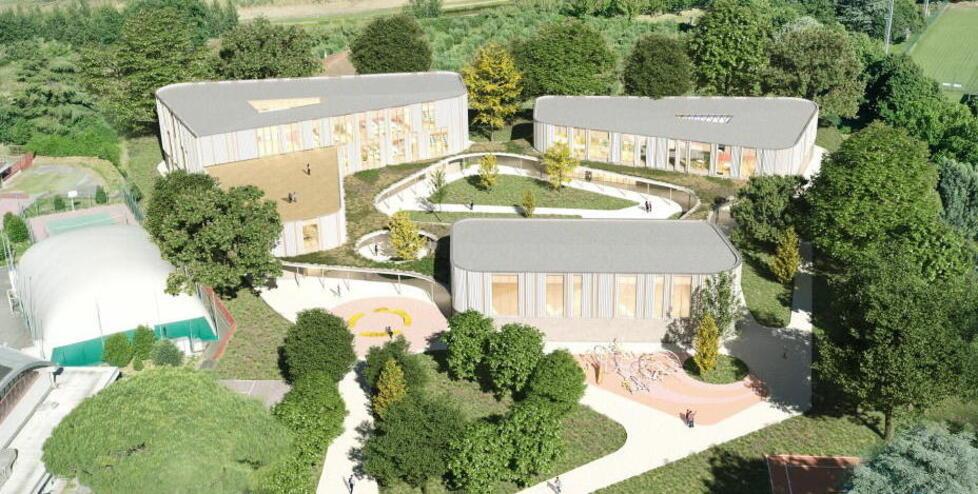 La nuova scuola Pier Cironi: il progetto è tra quelli finanziati coi fondi del Pnrr