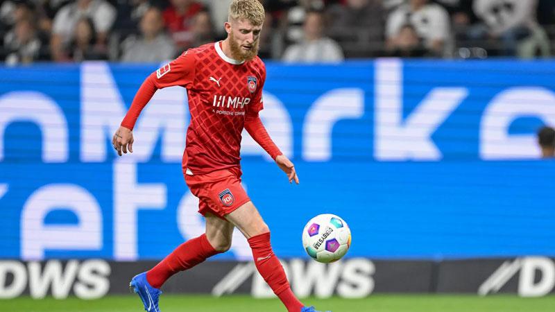Jan-Niklas Beste, 25 anni, mancino tedesco e rivelazione dell’Heidenheim
