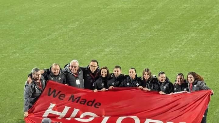 L’ex calciatrice della Torres Manuela Tesse è la star di Malta «Che sogno la mia Nazionale»