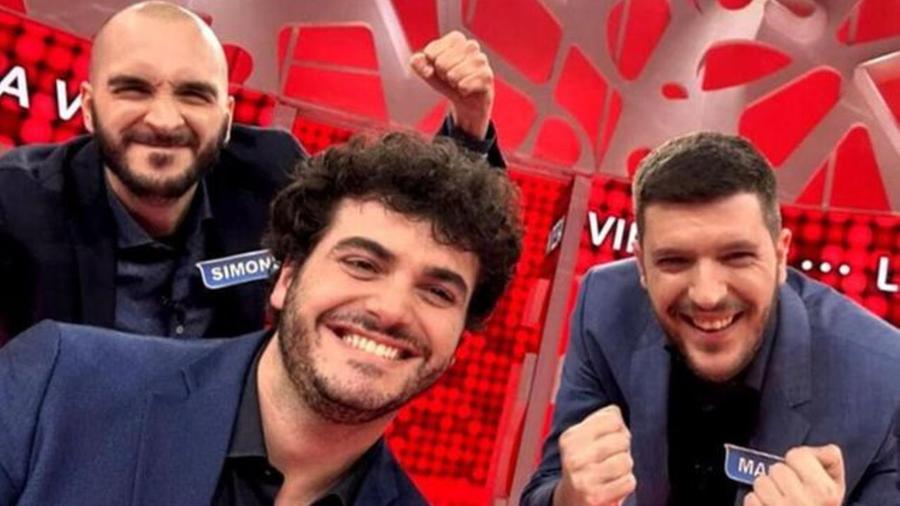 I tre amici livornesi campioni in tv
