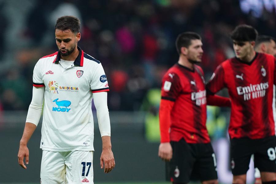 Coppa Italia amara per il Cagliari: il Milan vince 4-1