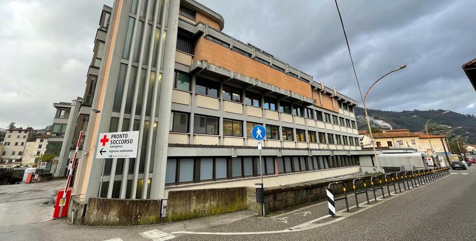 L'ospedale di Pescia (foto Nucci/Innocenti)