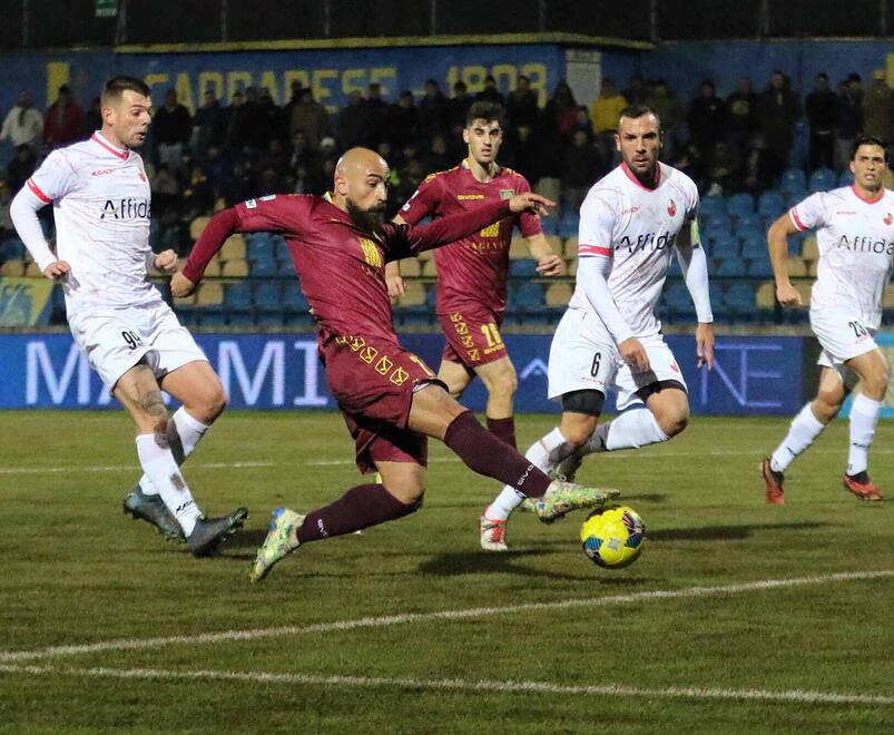 L’attaccante azzurro Simone Simeri