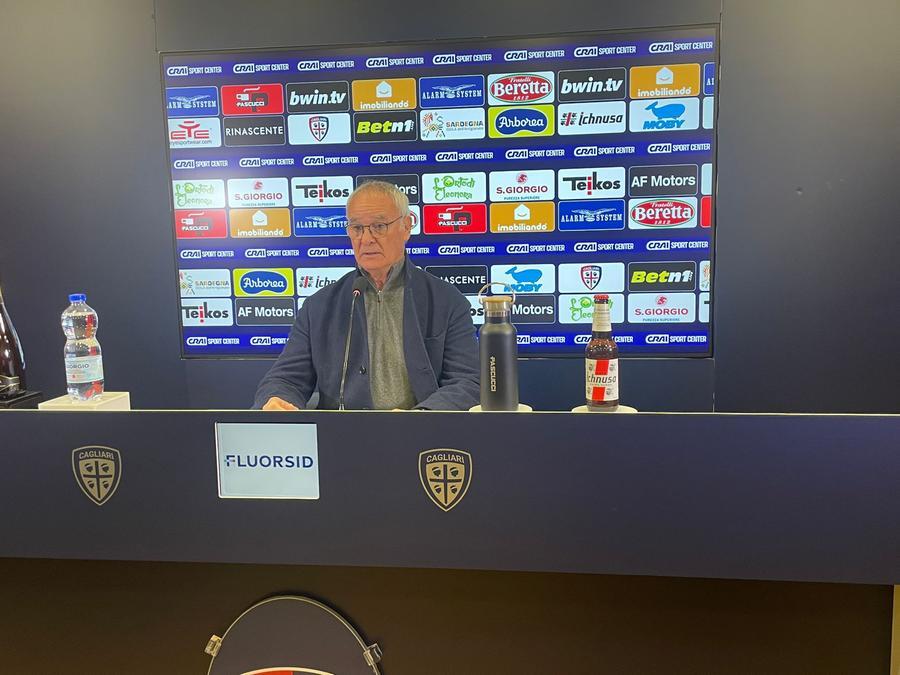 Ranieri: «Cagliari acciaccato ma a Lecce lotteremo»