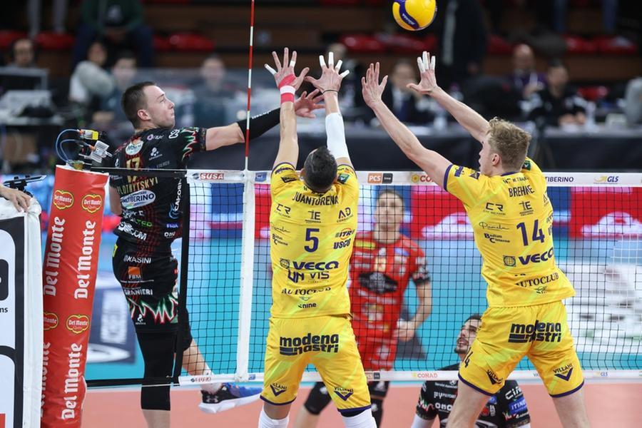 Modena Volley dice addio alla Coppa Italia: a Perugia viene travolta 3-0