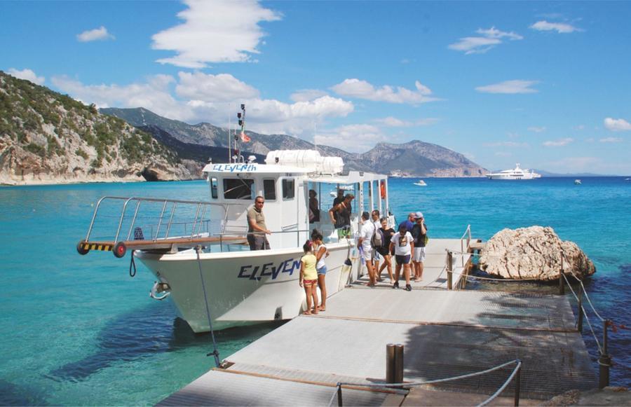 
	Il pontile di Cala Luna

