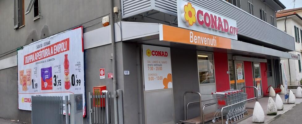 Empoli, arriva il marchio Conad City sui due negozi Marzi&Fulignati