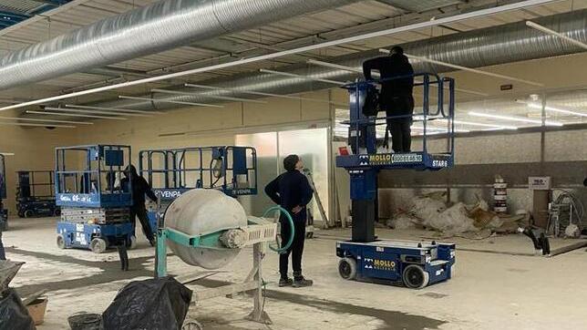 I lavori sono già iniziati