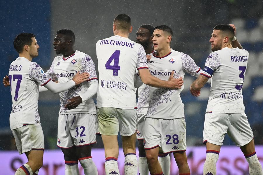 Fiorentina ko a Reggio Emilia: vince il Sassuolo 1-0