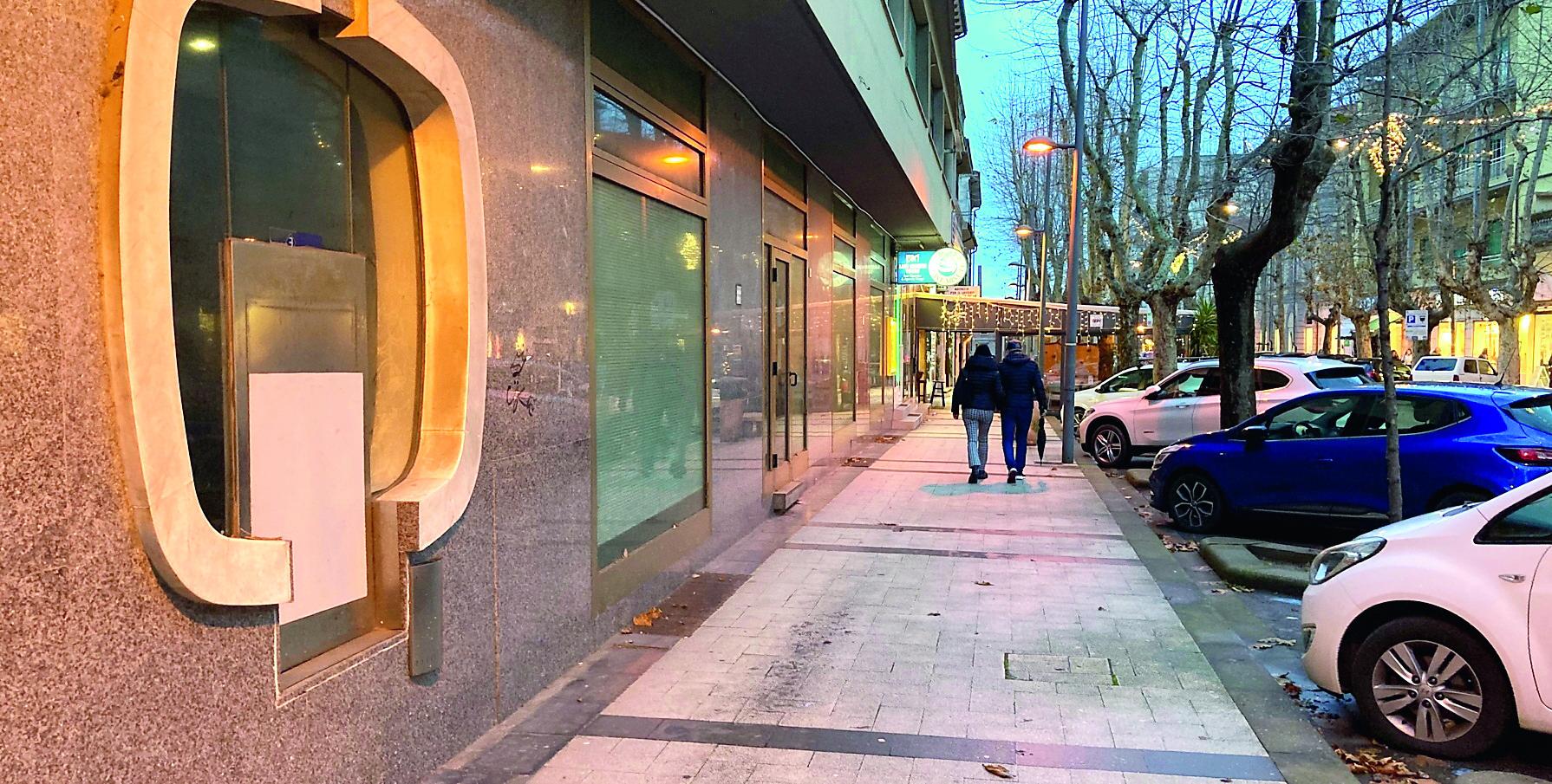 Uno scorcio del viale (Foto Michele Falorni/Silvi)
