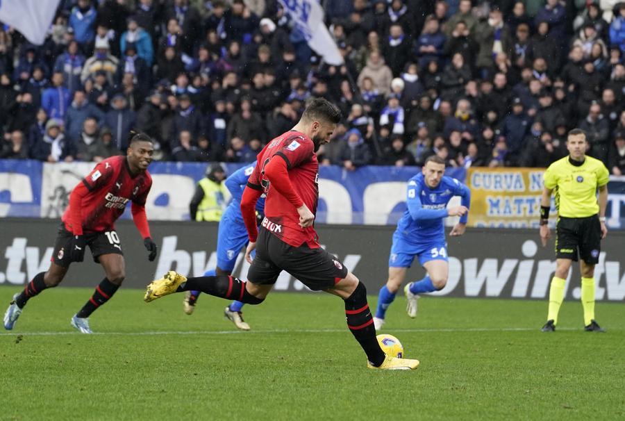 
	Il rigore del 2-0 trasformato da Oliver Giroud

