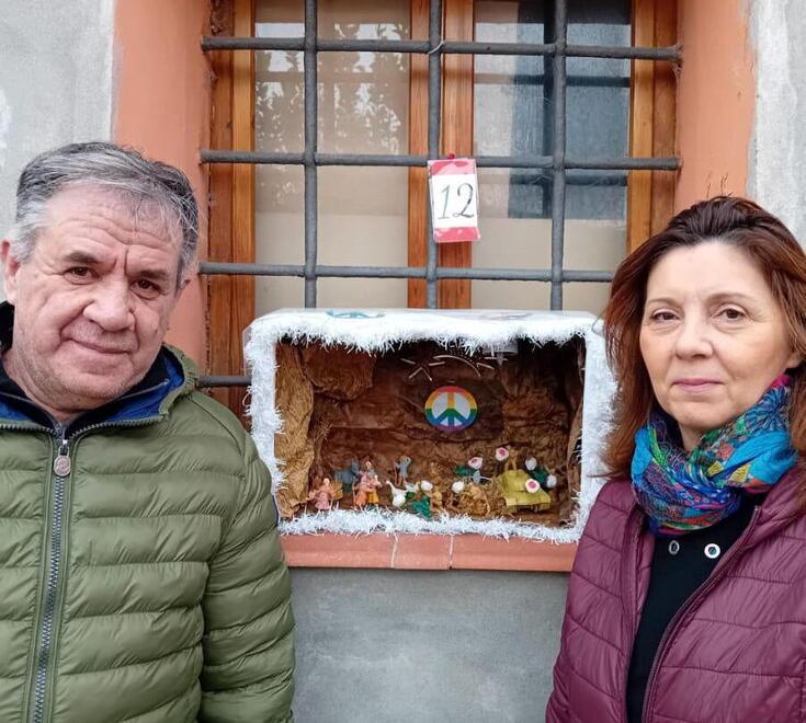 A Montecastello il presepe è ovunque: in settanta espongono per le strade del paese<br>
