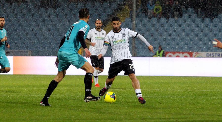 Serie C, l’Olbia perde 1-0 in casa del Cesena