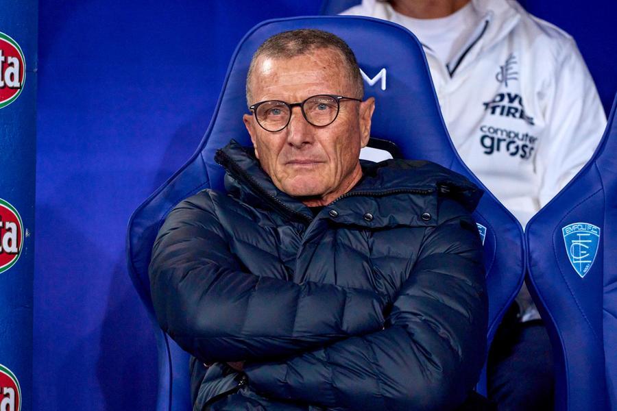 
	L'allenatore dell'Empoli Aurelio Andreazzoli&nbsp;

