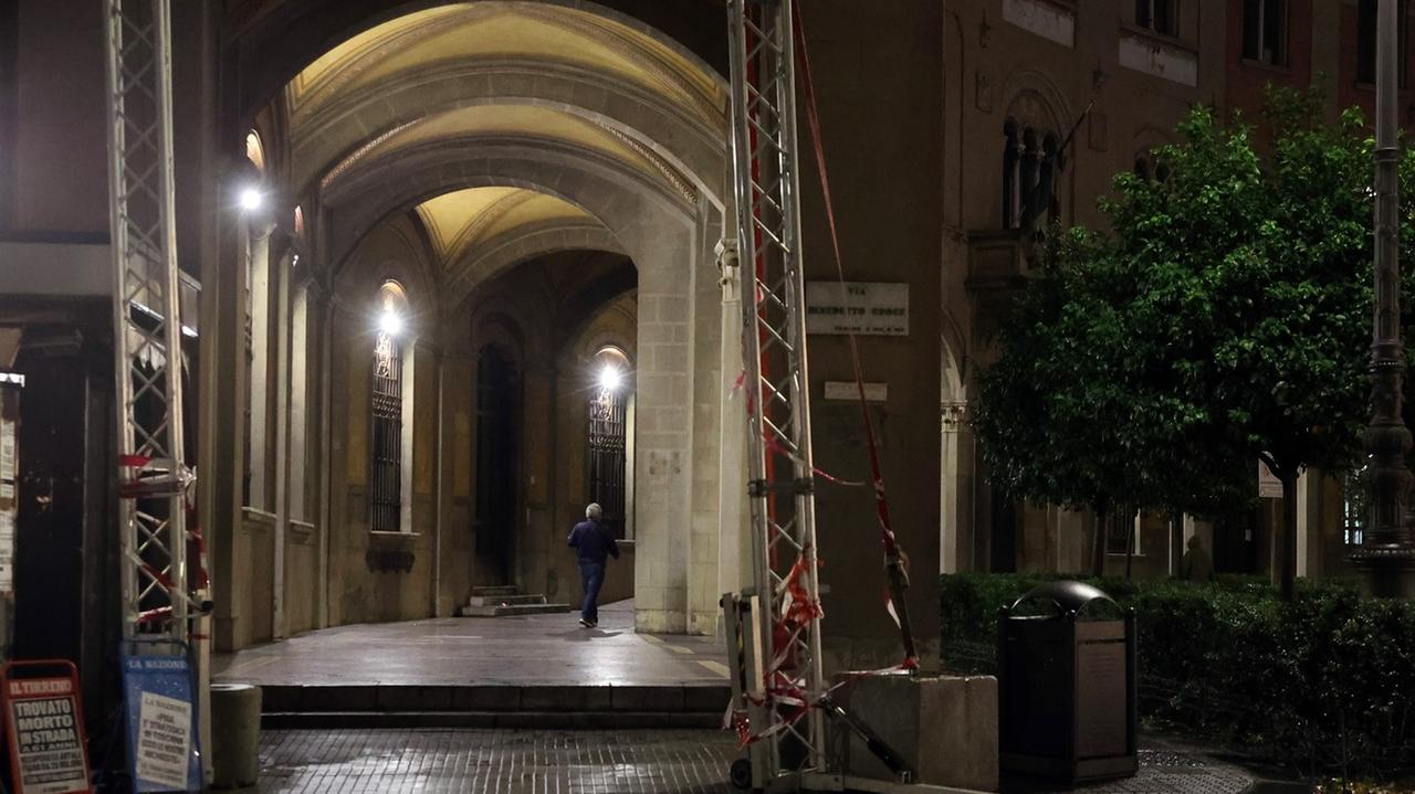 Il loggiato di piazza Vittorio Emanuele II (foto Teta/Muzzi)
