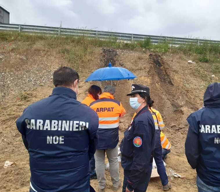 Il ritrovamento del keu sotto la strada 429