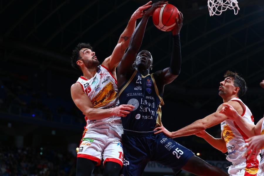 
	<strong>Ousmane Diop</strong> nella gara contro Pesaro di domenica scorsa

