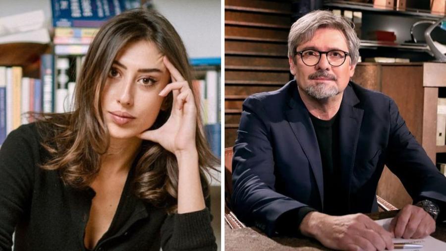 
	A sinistra Cecilia Sala, a destra Giuseppe Rinaldi

